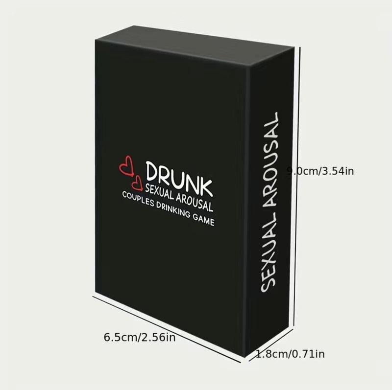 Drunk Sexual Arousal Adult Couples Card Game - O-Sensual