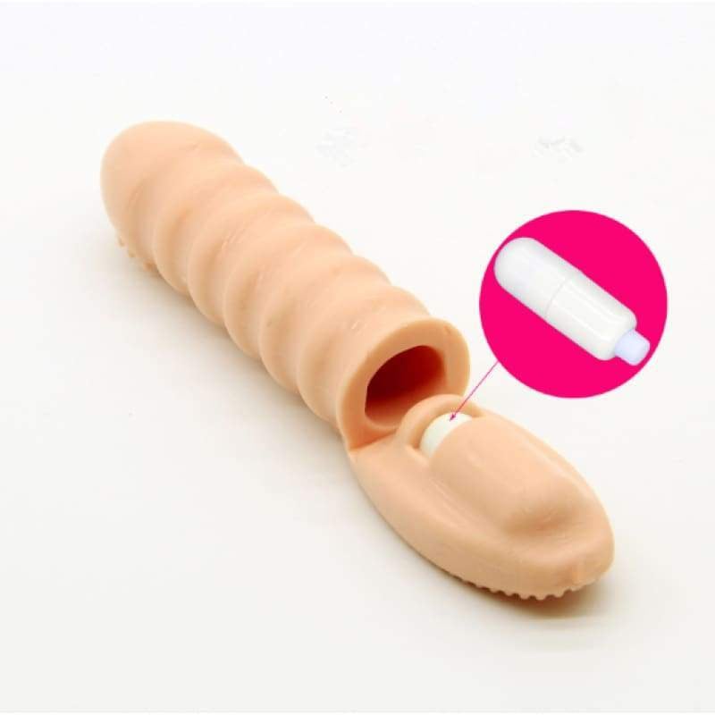 Finger Sleeve with Clitoris stimulation