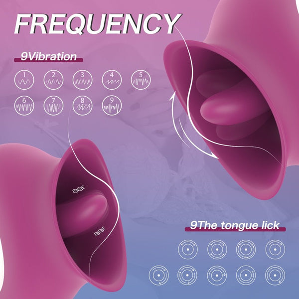Flicking Tongue Vibrator - O-Sensual