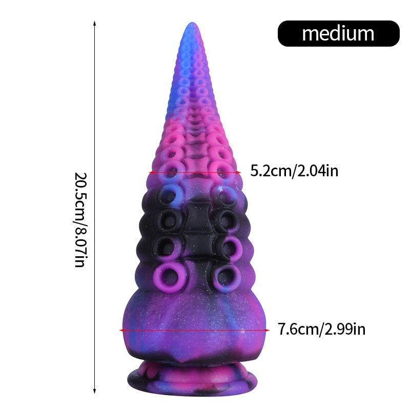 Huge Monster Dildo Suction Octopus Tentacle Alien Penis Sex Toy for Women - O-Sensual