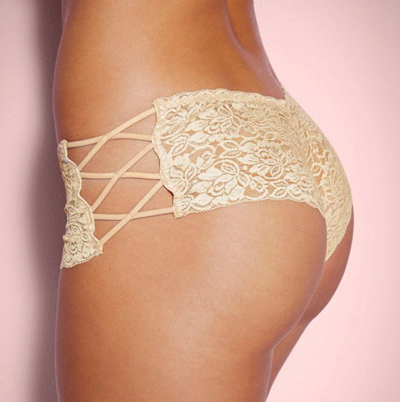 LW Lingerie 2022 Wholesale Mature Girls Panties Brief See Through Lace White Sexy Lingeries Women Underwear Panty Sexy - O-Sensual
