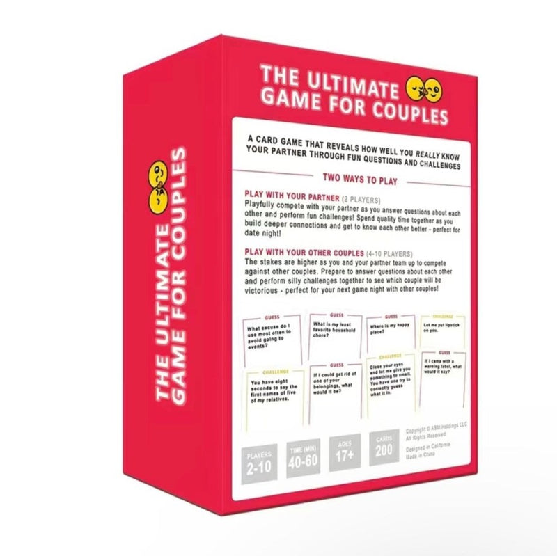 The Ultimate Game For Couples - O-Sensual