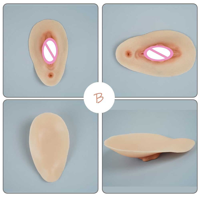 vagina pads silicone camel toe for man to woman cosplay gaff penis hiding pads - O-Sensual