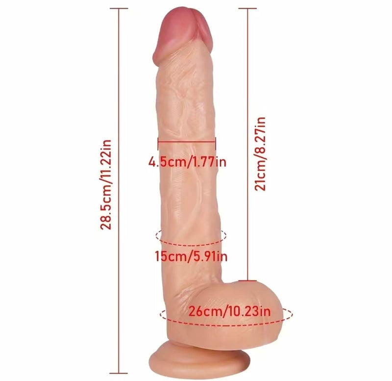 XL Realistic Penis Dildo - O-Sensual